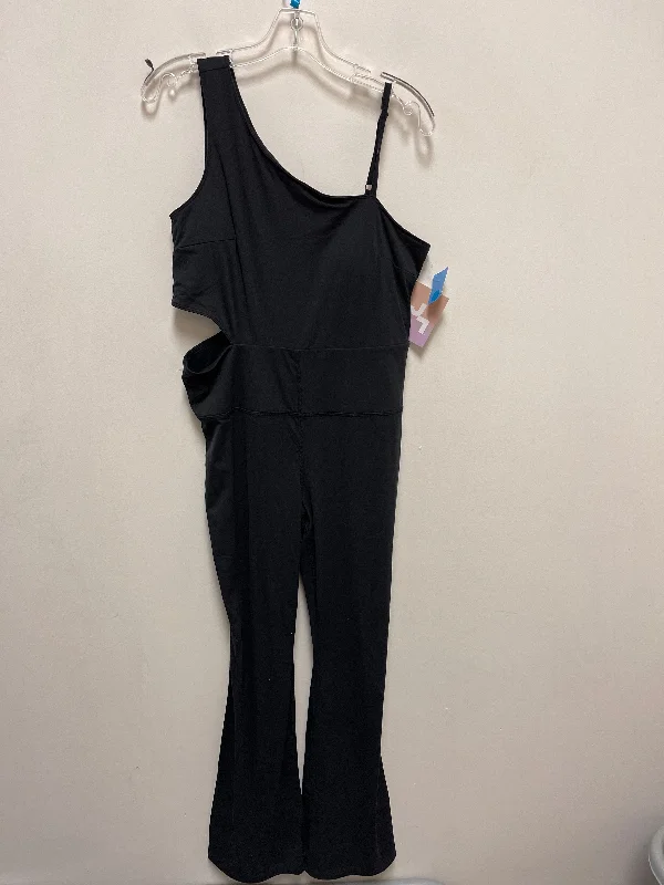 Season Finale Sale Jumpsuit By Joy Lab In Black, Size: 2x