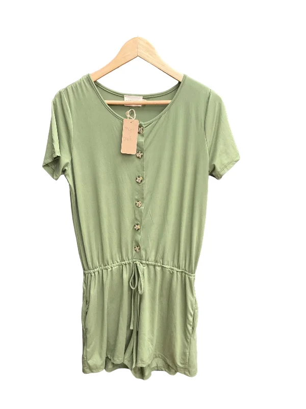 Price Reduction Green Romper Clothes Mentor, Size M