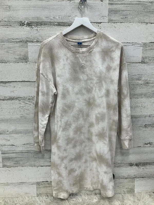 Exclusive Preview Dress Casual Short By Old Navy In Tan, Size: M