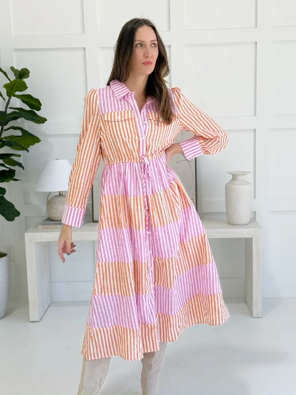 Sneak Peek Sale Sunkissed Midi Dress