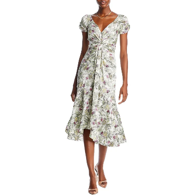 Bargain Prices Walker Womens Ruched Long Maxi Dress