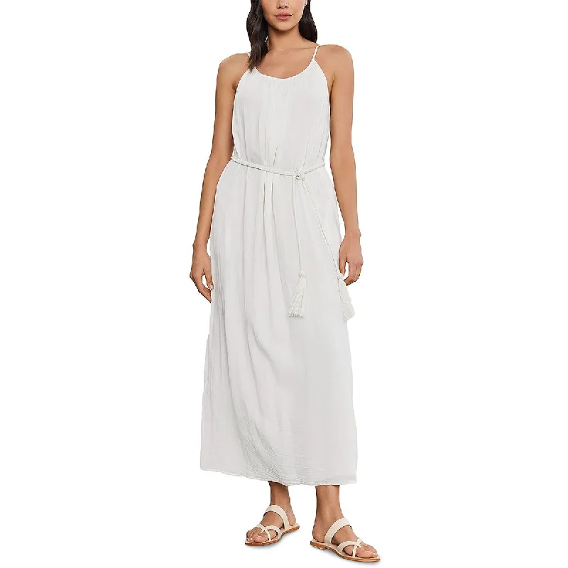 Price Break Lorelei Womens Cotton Pockets Maxi Dress
