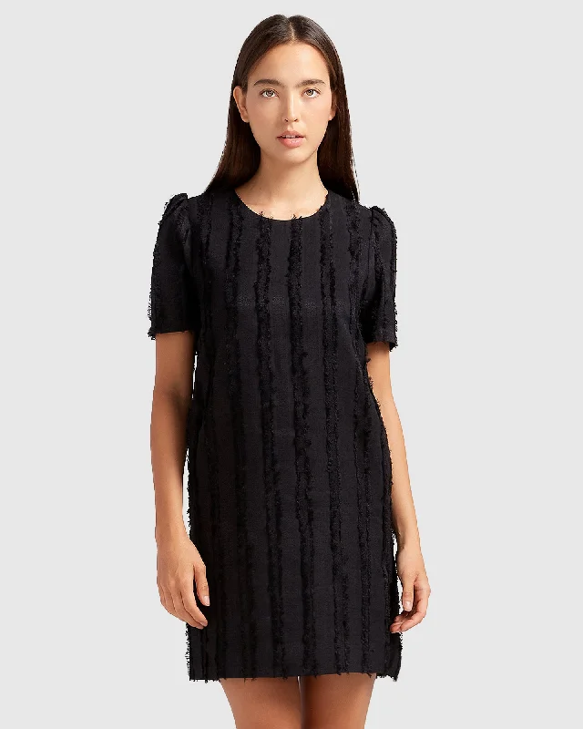 Closeout Star Child Textured Mini Dress