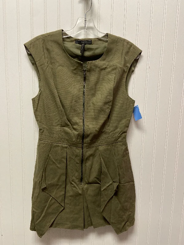 Stock Up and Save Romper By Bcbgmaxazria In Green, Size: M