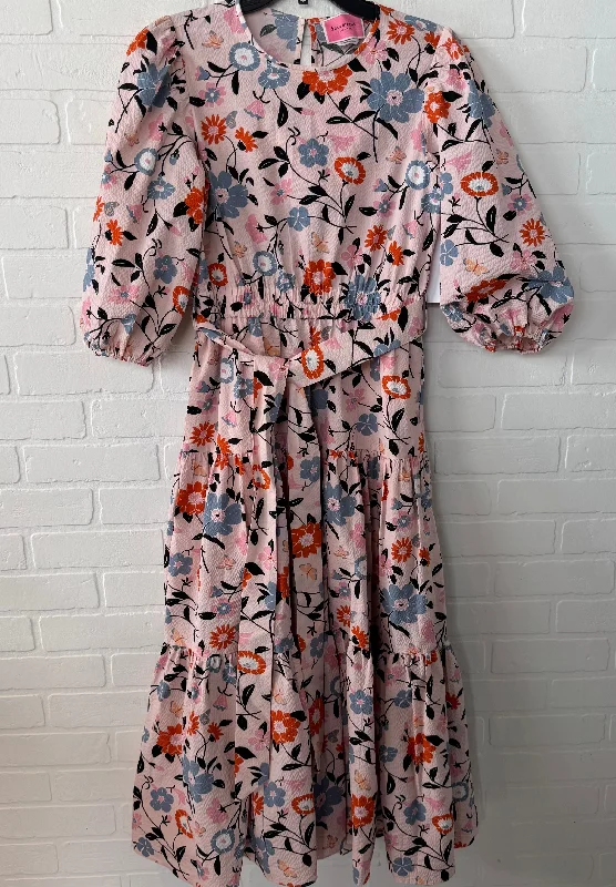 Extra Savings Dress Designer By Kate Spade In Peach, Size: S