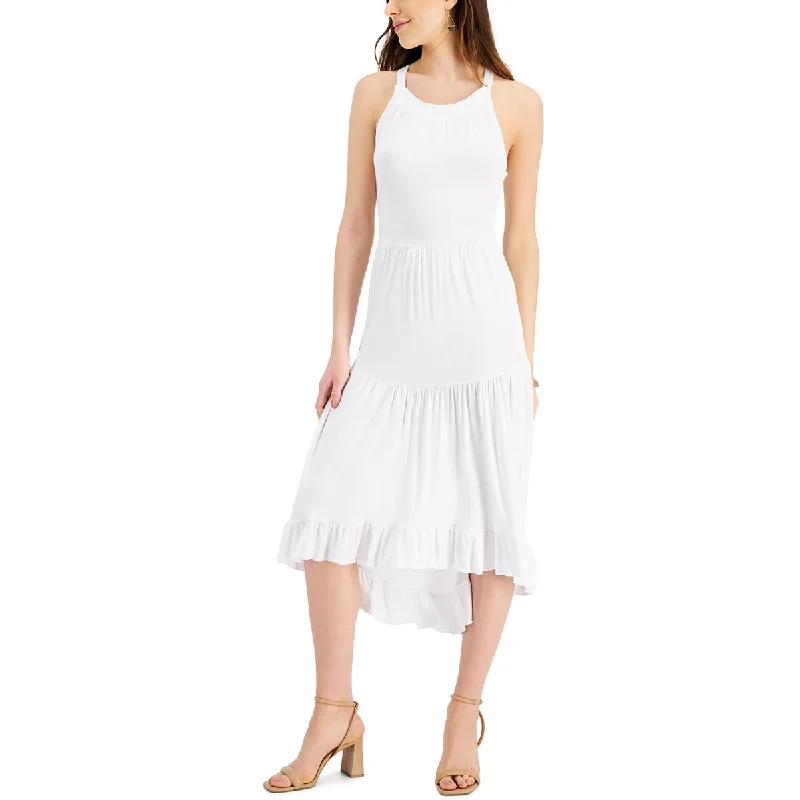 Great Bargains Womens Tie Neck Long Sundress