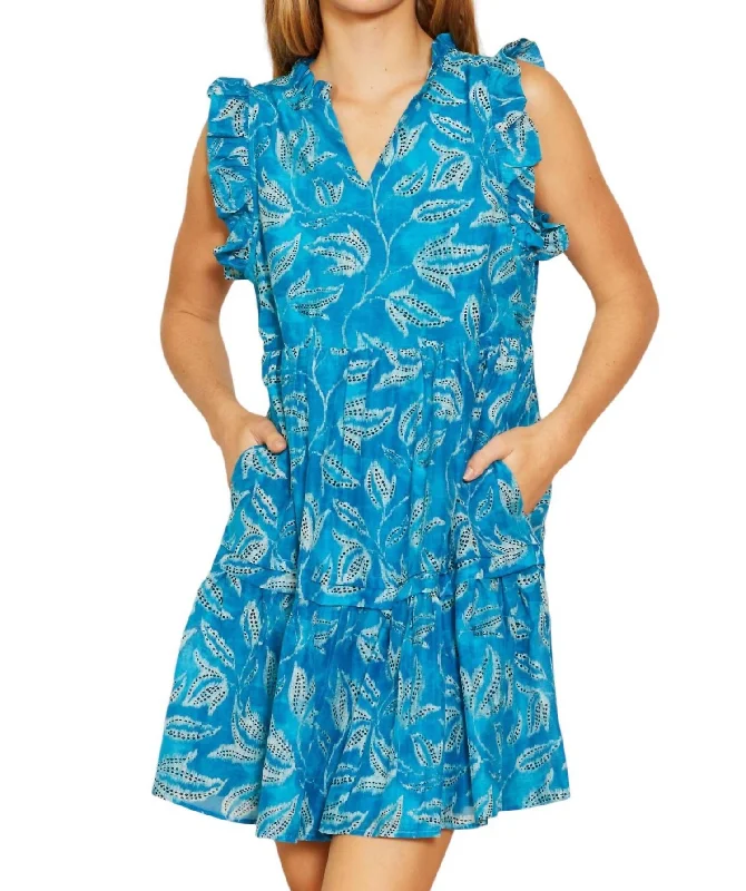 Discount Days Emmeline Dress In Fleur Grave