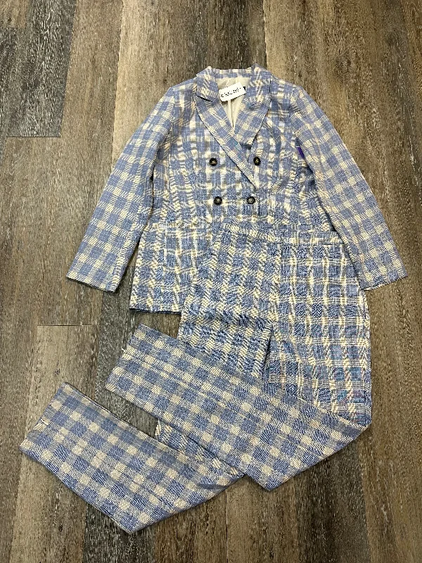 Bargain Blast Pants Suit 2pc By Fore In Blue, Size: M