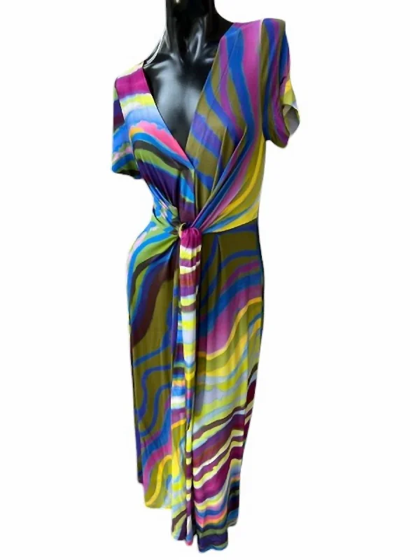 Daily Deals Dunia Dress In Multi