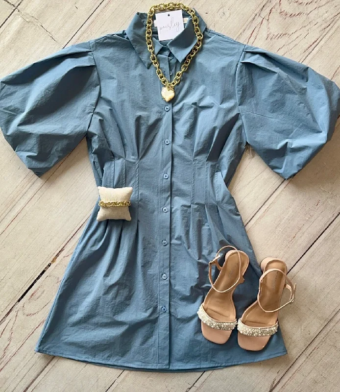 Deal of the Week Jacqueline Bubble Sleeve Dress