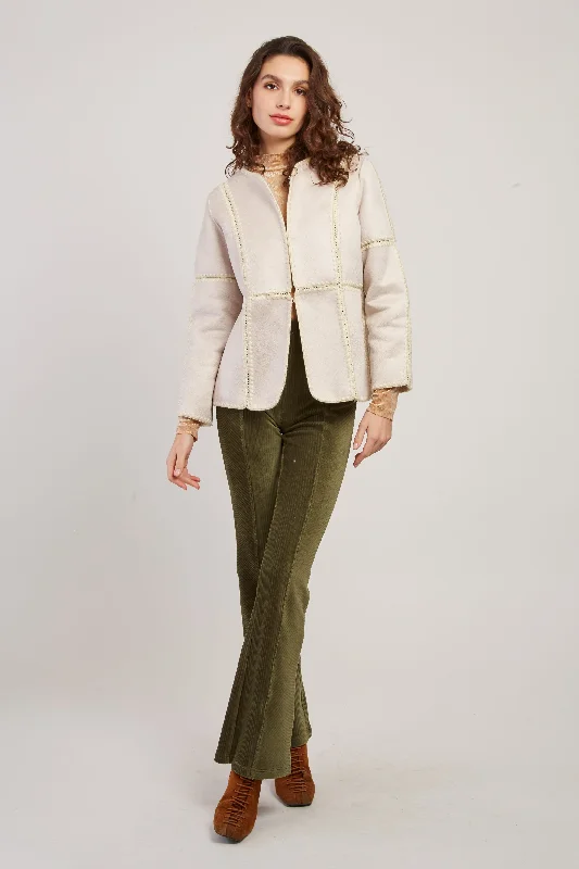 Buy Now Lizie Reversible Jacket Ecru