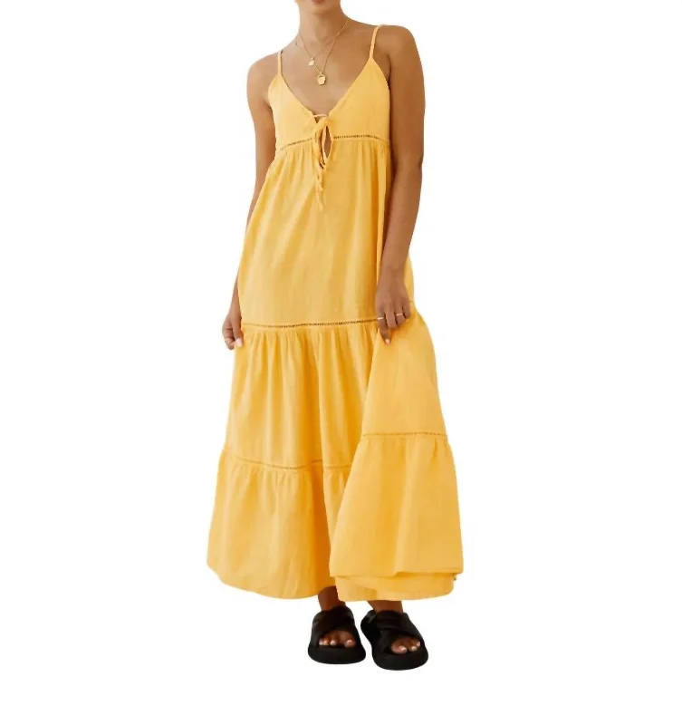 Customer Appreciation Sale Aneta Dress In Tangerine