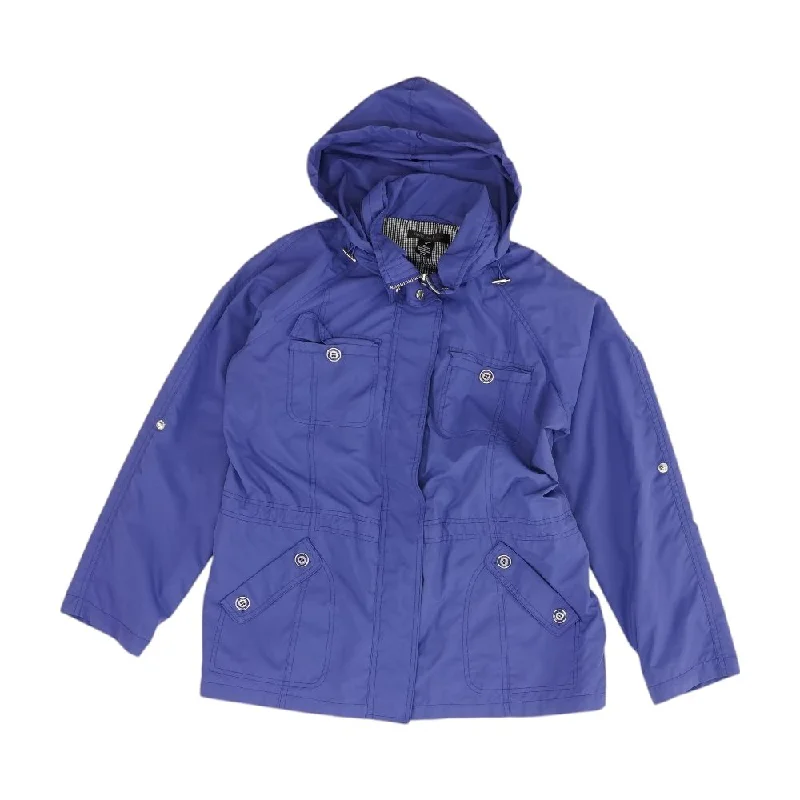Flash Sale Purple Solid Jacket