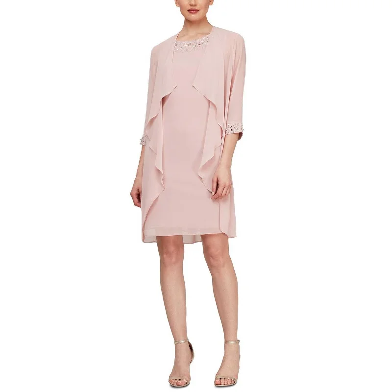 One-DAY Sale Womens Sequined 2PC Dress With Jacket