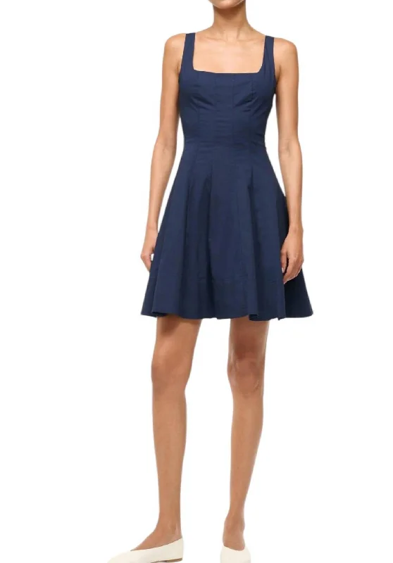 Special Savings Mini Wells Dress In Navy