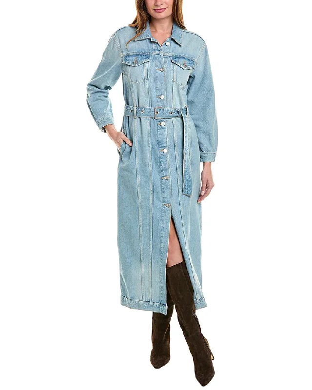 Blowout Sale FRAME Denim The Overlong Trucker Shirtdress
