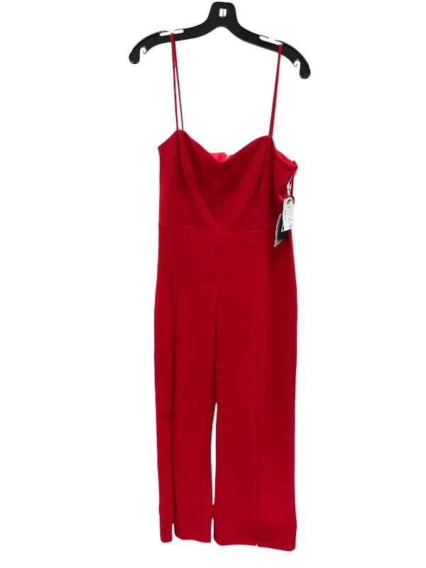New Arrival Jumpsuit By Bebe In Red, Size: L