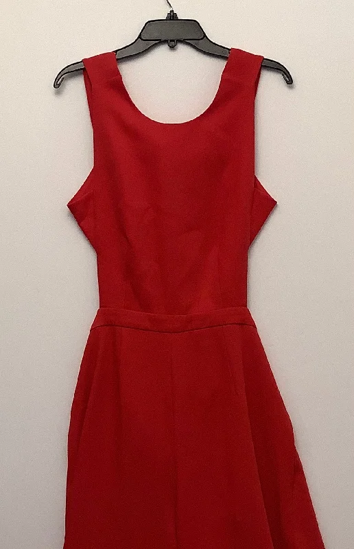 Crazy Savings Jumpsuit By Bcbgmaxazria In Red, Size: 4