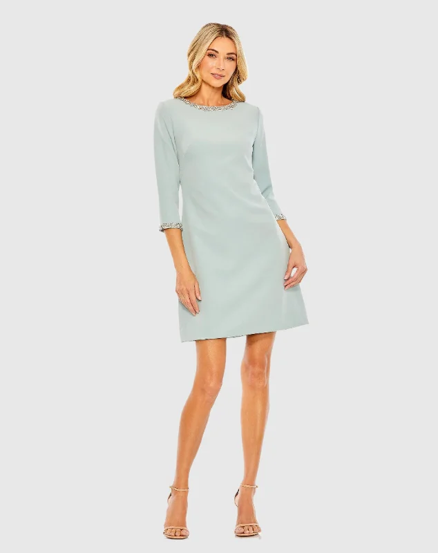 Massive Deals A-Line Embellished Cocktail Dress