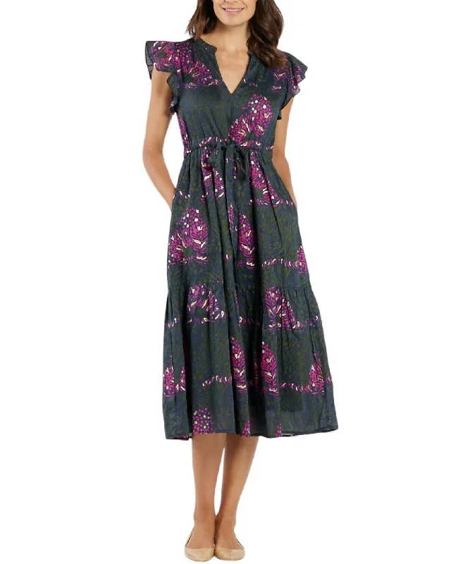 Sale Event Peri Dress In Safari Navy