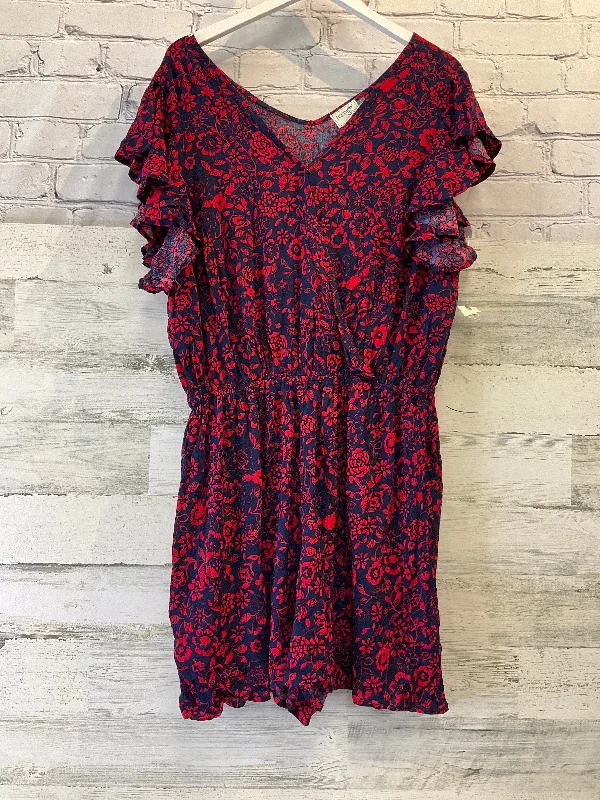Deep Discounts Blue Romper Terra & Sky, Size 1x