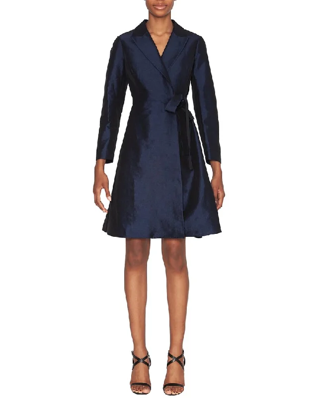 Deal Explosion FOCUS by Shani Dupioni Wrap Dress
