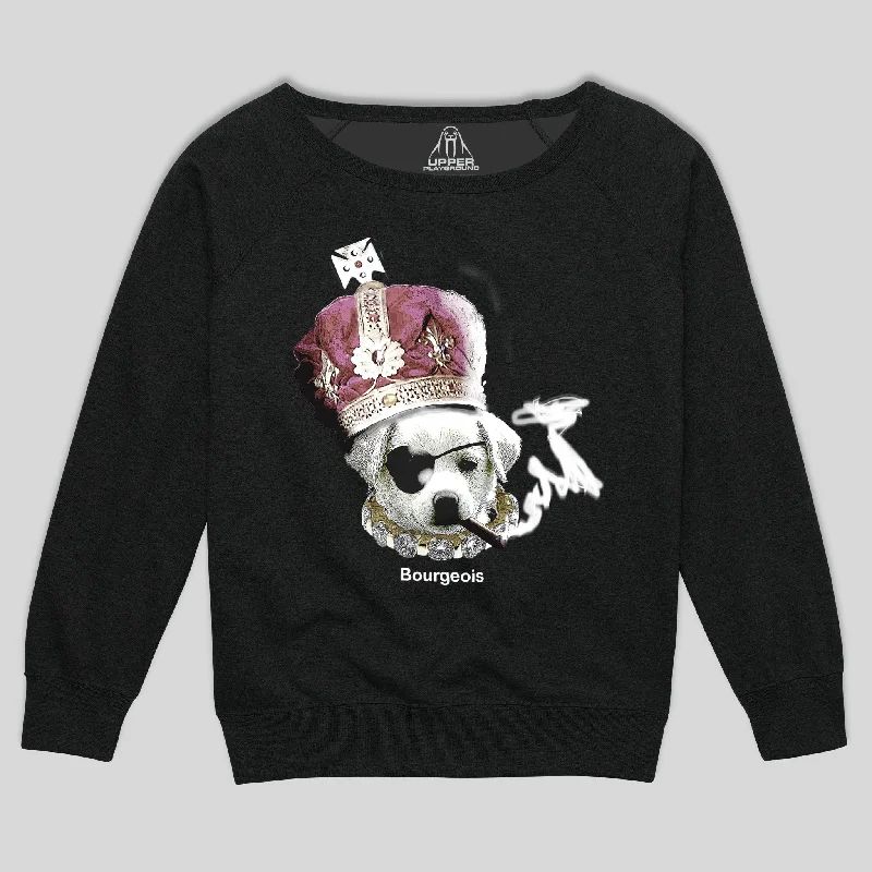 Today’s Special BOURGEOIS WOMEN'S SCOOP NECK SWEATSHIRT