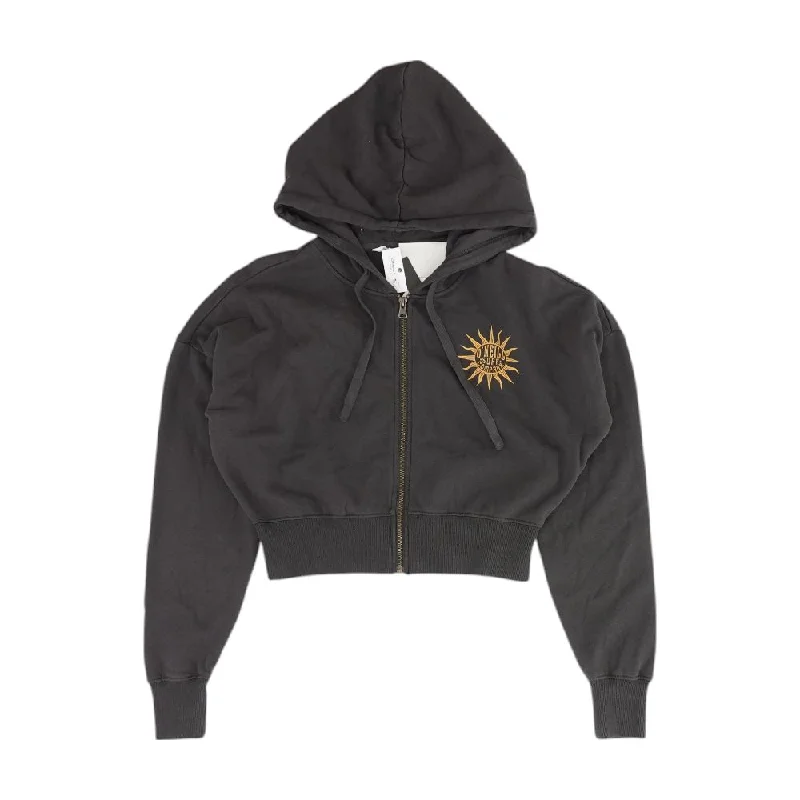 Year-End Clearance Black Solid Lightweight Jacket