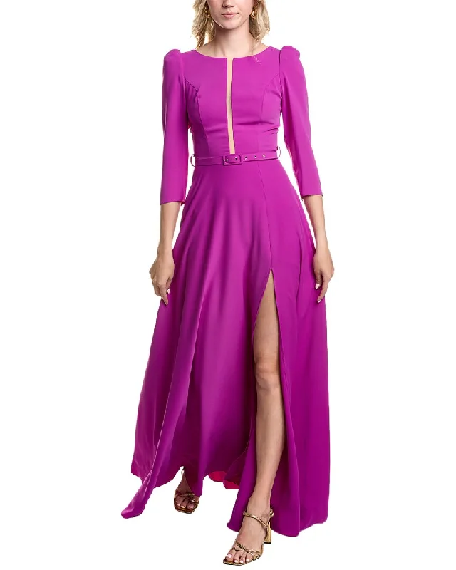 Great Deals Carla Ruiz Belted Gown