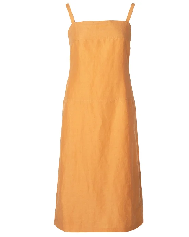 Special Discount Tie Detail Open Back Midi Dress