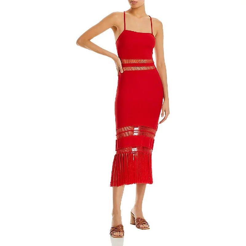 Limited Stock Kiki Womens Braided Long Cocktail And Party Dress
