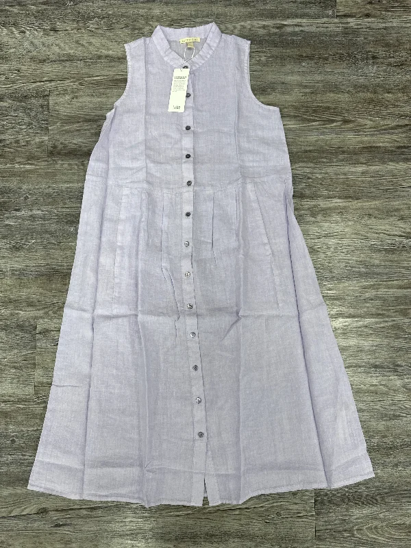 Price Blitz Dress Casual Midi By Eileen Fisher In Purple, Size: Xsp