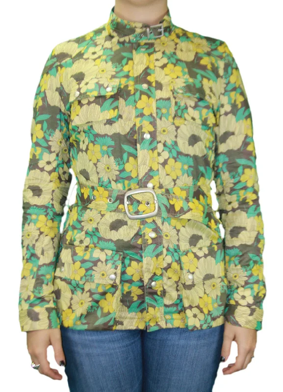 Flash Deals CUSTO BARCELONA Women's Burjack Jamaica Floral Jacket 392364 $276 NWT