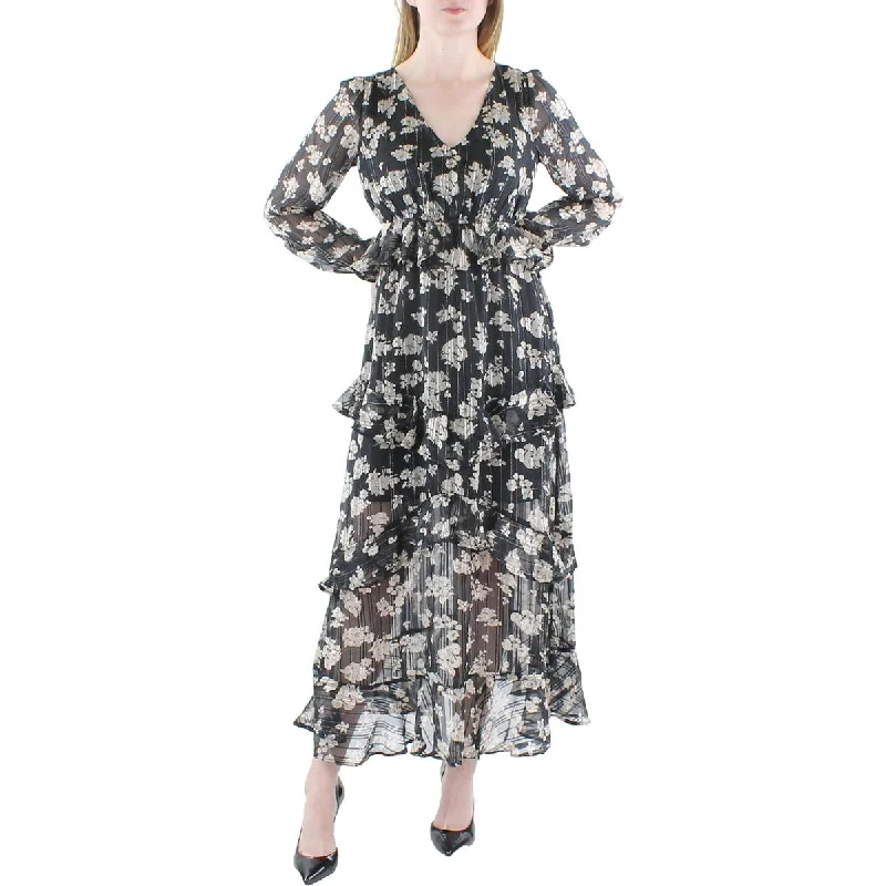 Buy More, Save More Bianca Womens Printed Polyester Maxi Dress