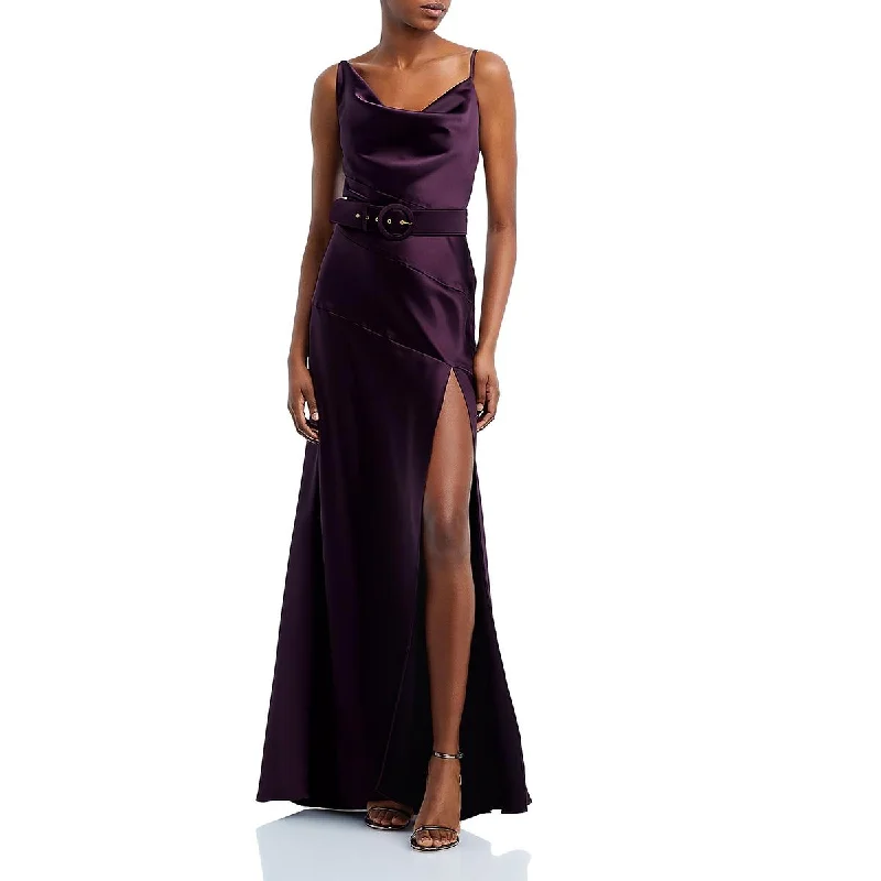Overstock Womens Satin Evening Wear Evening Dress