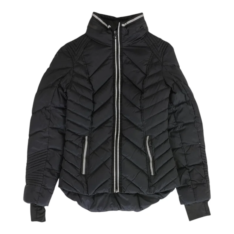 Today's Special Black Solid Puffer Jacket