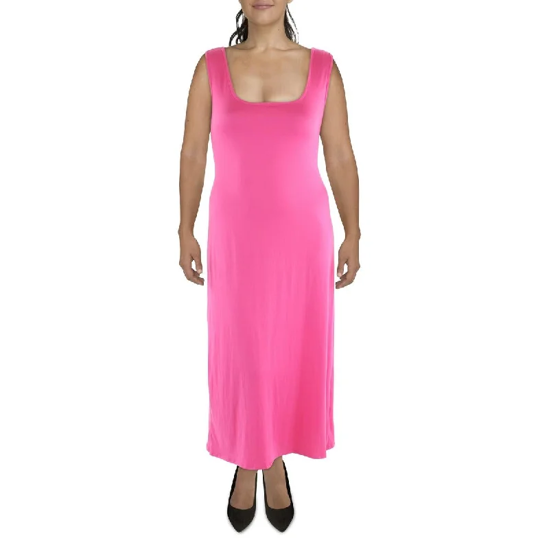 Low Prices Womens Scoopneck Sleeveless Maxi Dress