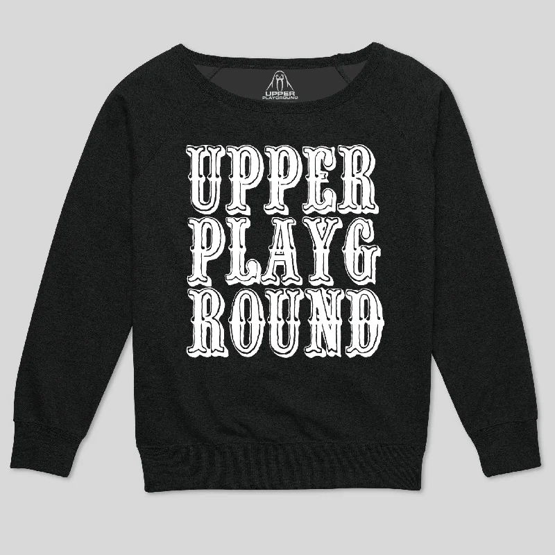 Major Savings SIGNBOARD WOMEN'S SCOOP NECK SWEATSHIRT
