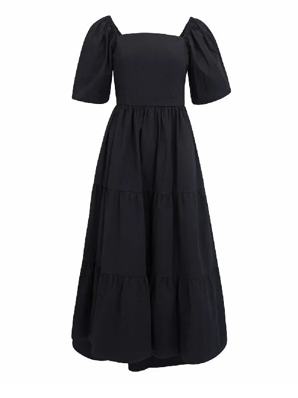 Quick Sale Tiered Poplin Dress