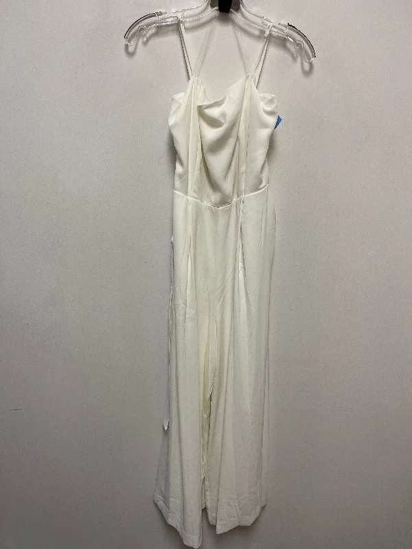 Savings Event Jumpsuit By Nine West In White, Size: 2x