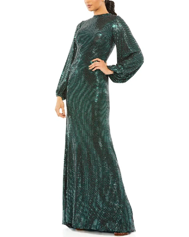 Limited Quantity Mac Duggal Trumpet Gown