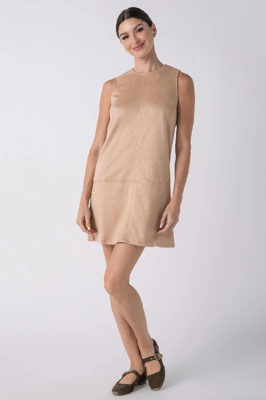 Limited Time Discount THML Faux Suede Sleeveless Dress