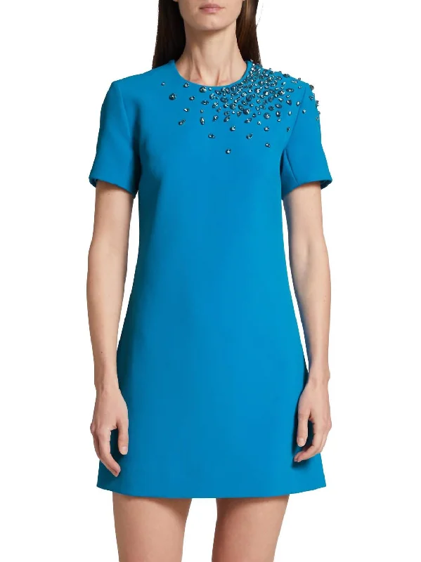 TIME-Limited Offer Lauren Dress In Azure