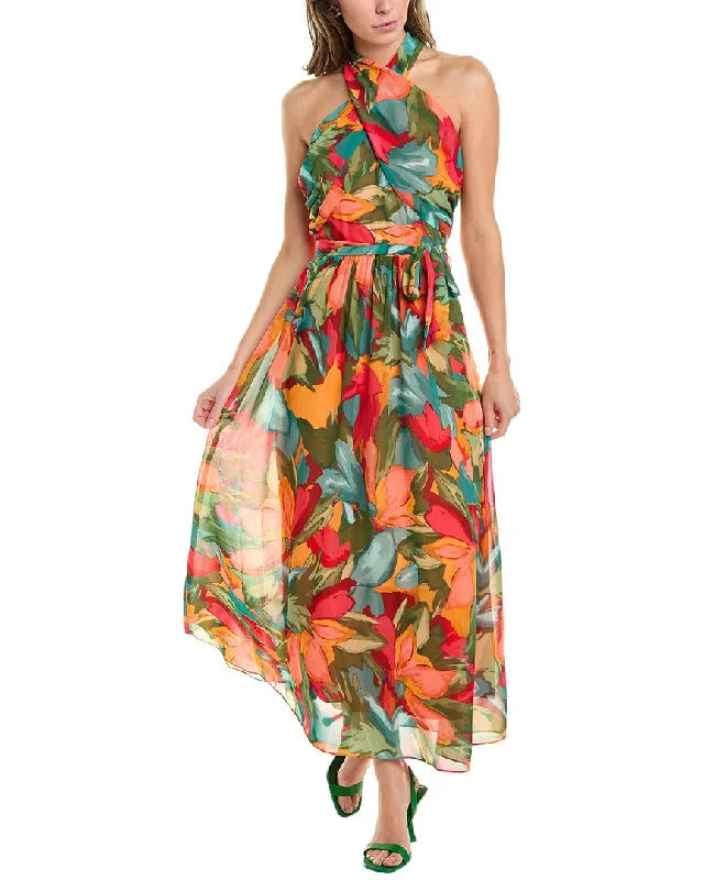 Mega Sale London Times Tiered Midi Dress