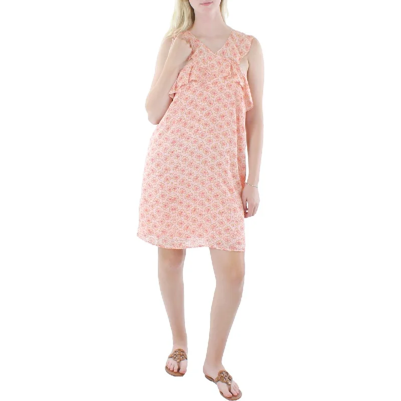 Instant Savings Womens Beach Short Shift Dress