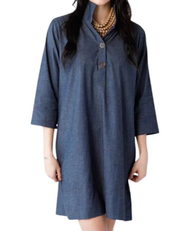 Super Sale Arden Dress In Denim
