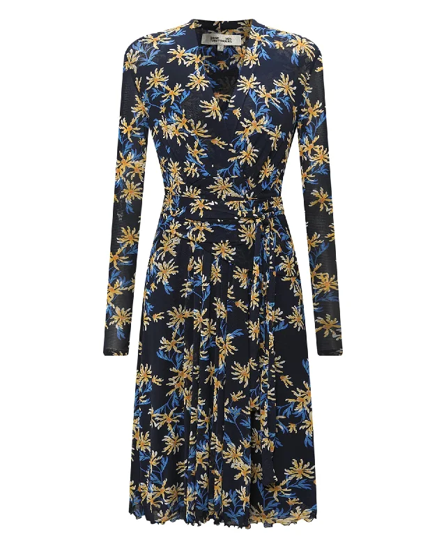 While Supplies Last DVF BRENDA DRESS | BLUE