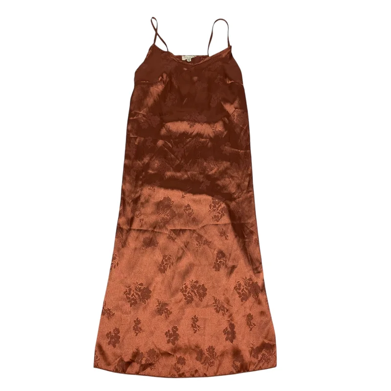 Massive Deals Dress Casual Midi By See You Monday In Orange, Size: M
