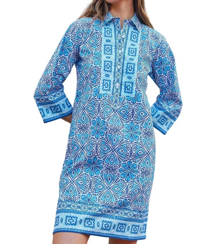 Online Only Nicki Shirt Dress In Navy