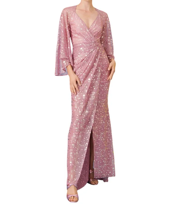 Bargain Prices Bologne3 Gold Voila Gown In Pink